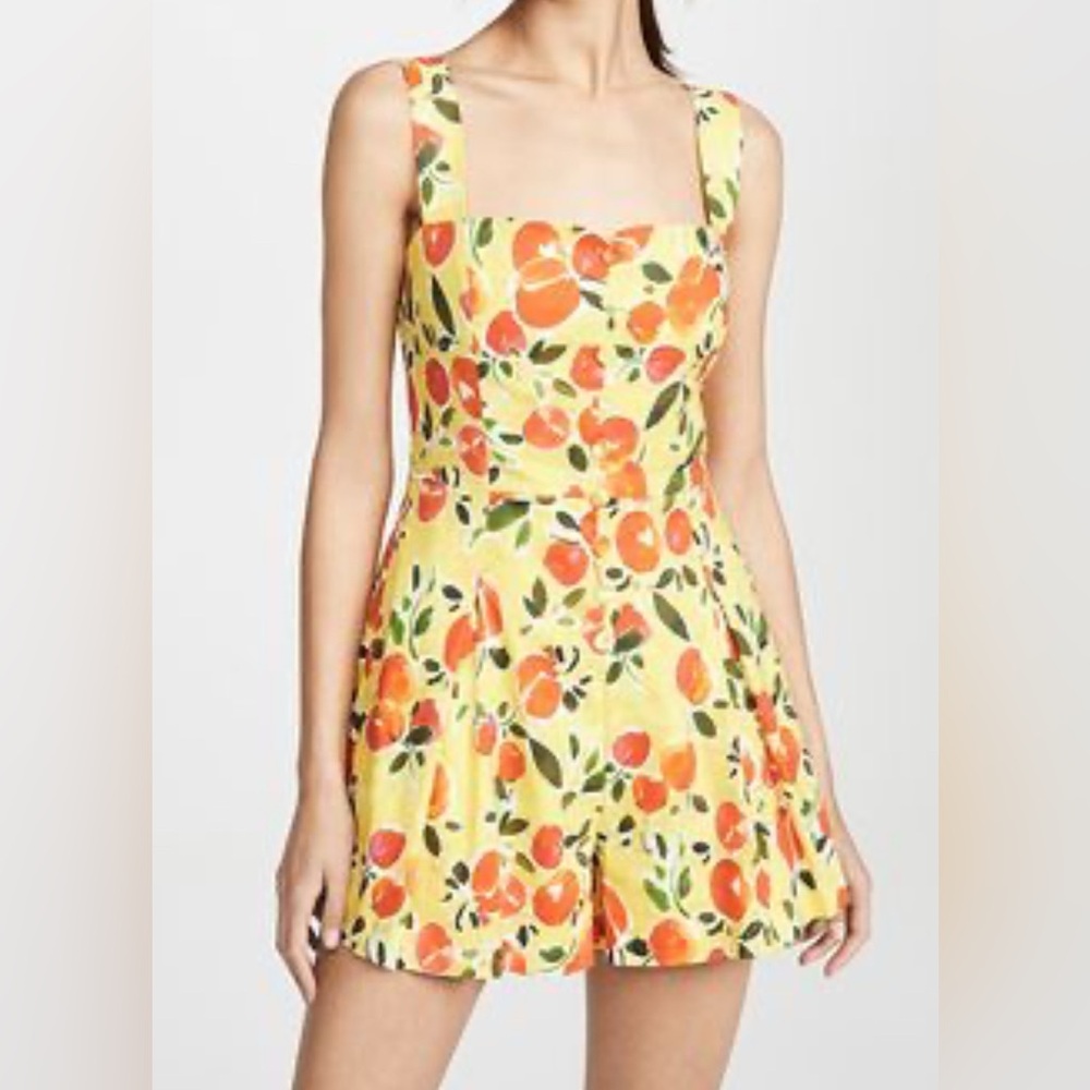 Citrus Print Romper